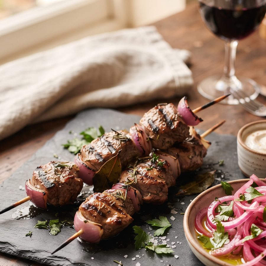 Şîş Kebab, vom Kohlegrill